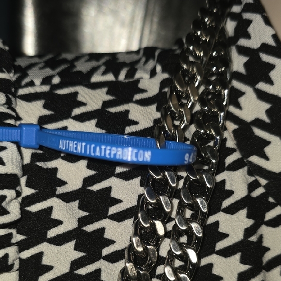 MCM Black Croc-Embossed Shoulder Bag - Picture 12 of 13